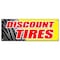 Signmission DISCOUNT TIRES BANNER SIGN sale installation balance alignment service B-Discount Tires - alternate 1